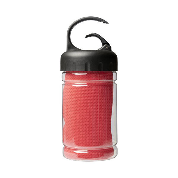 Serviette avec housse en PET personnalisable