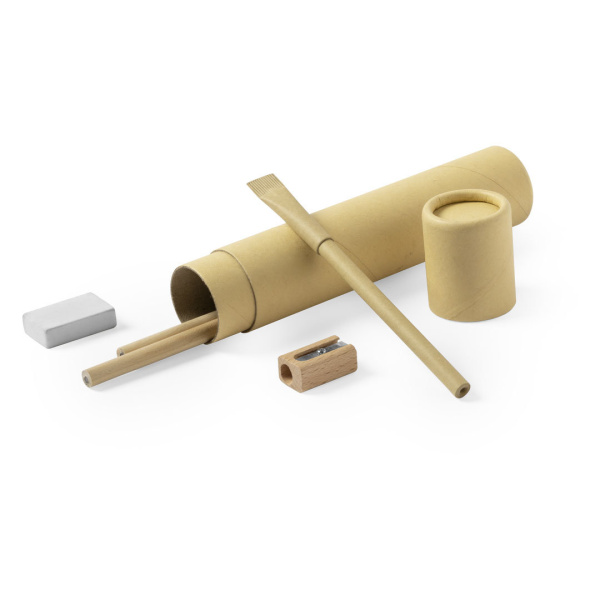 Set d’écriture écologique tube