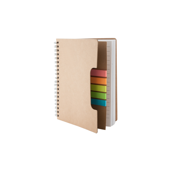 Bloc-notes publicitaire en papier recyclé