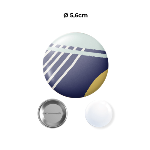 Pins de 5,6 cm de diamètre