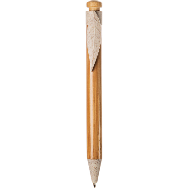 Stylo en bambou Feuille