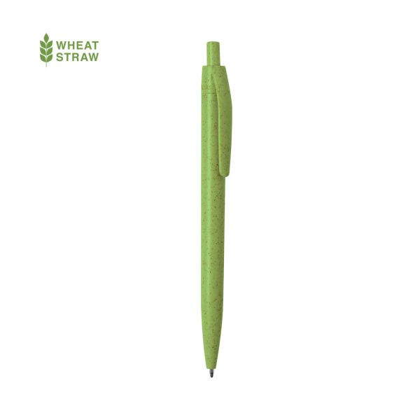 Stylo à bille en paille de blé
