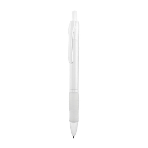 Stylo à bille avec grip en caoutchouc