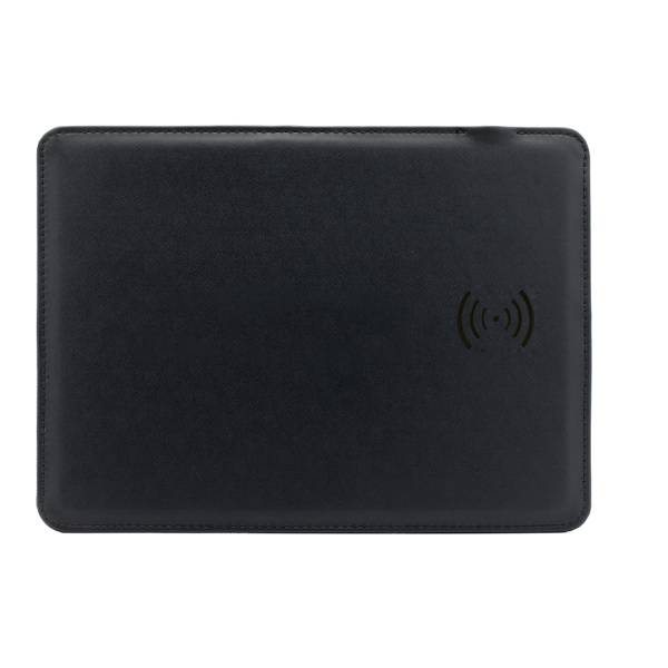 Tapis de souris avec chargeur en pu
