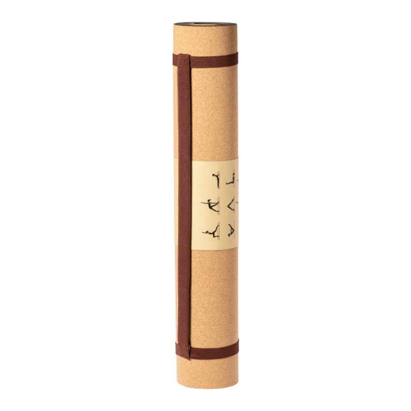 Tapis de yoga publicitaire en liège