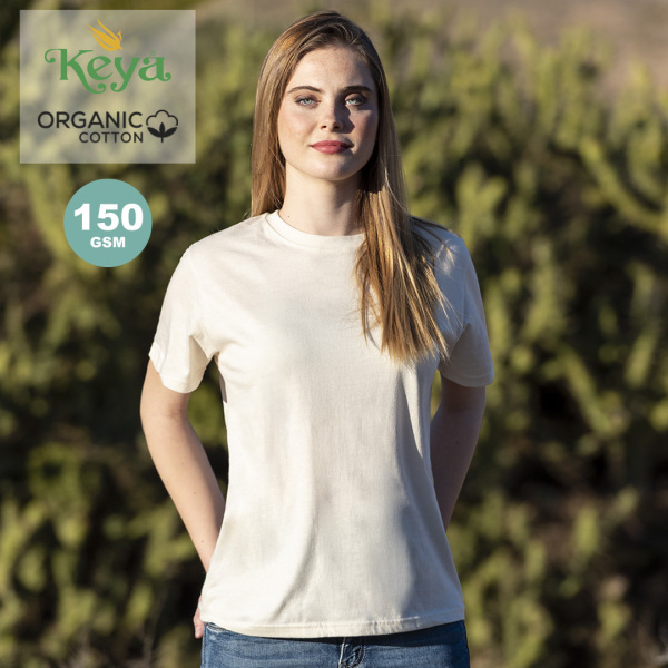 T-shirt femme personnalisé en coton bio