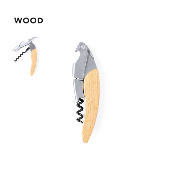 Tire-bouchon professionnel en bois