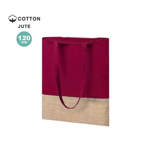Sac en coton  et jute bicolore | 120gr