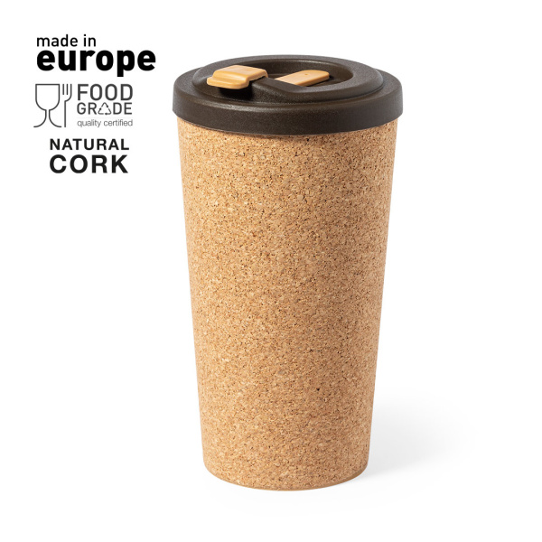 Gobelet thermique 500 ml en liège personnalisable