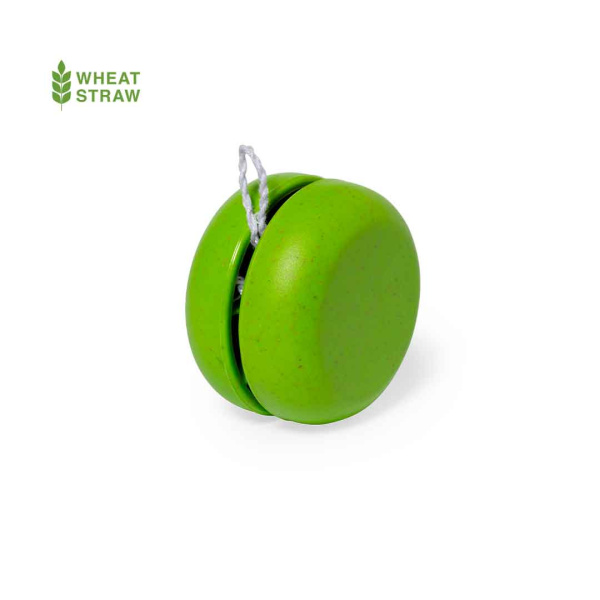 Yoyo en fibre de blé coloré