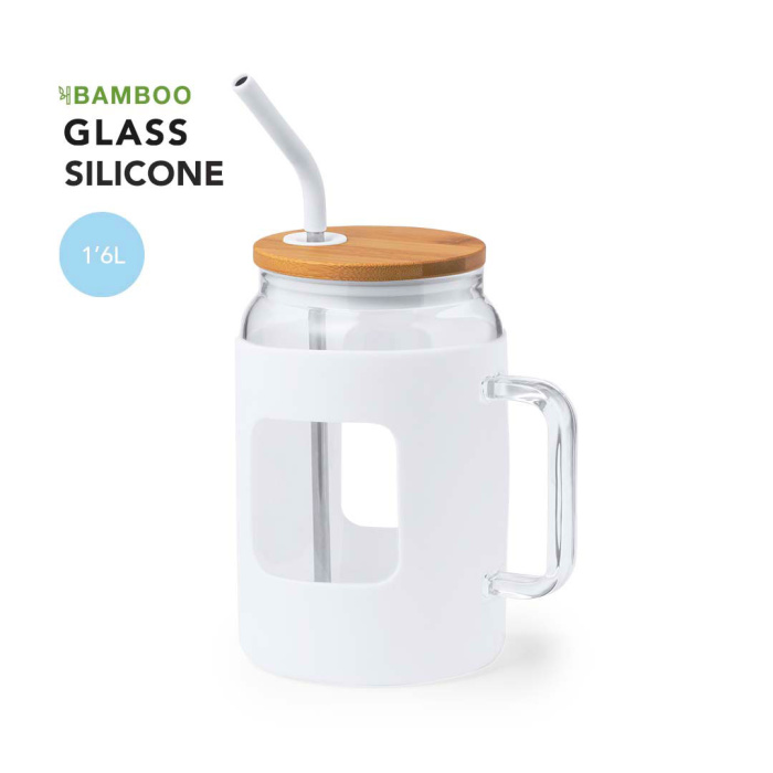 Gobelet en verre personnalisable |1,6l