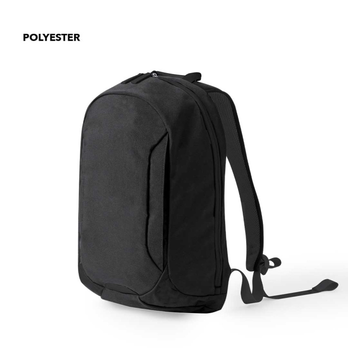 Sac à dos noir résistant pour tablette et laptop