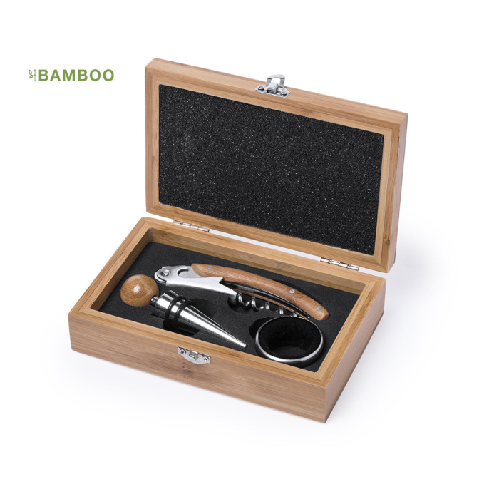 Ensemble de 3 accessoires à vin en liège