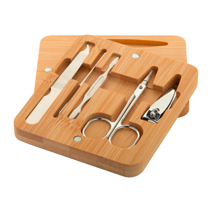 Kit de manucure 5 pièces en bambou
