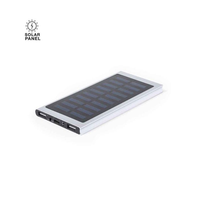 Batterie externe avec chargeur solaire