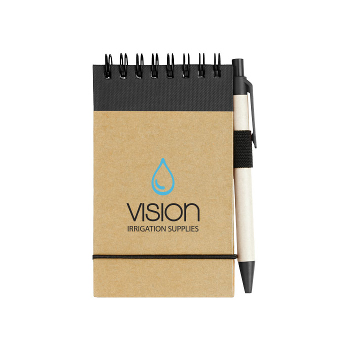 Bloc-notes A7 recyclé format A7 avec stylo