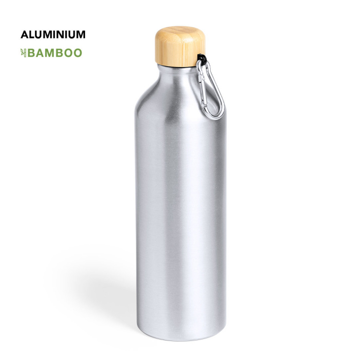 Gourde en aluminium et bambou 800ml