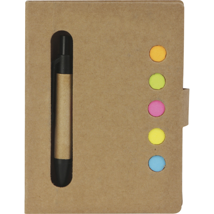 Carnet de notes publicitaire en carton recyclé