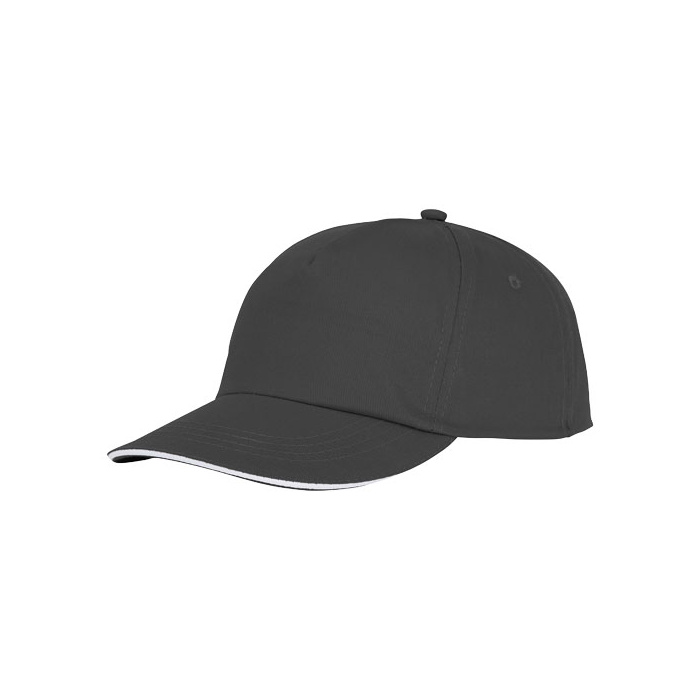 Casquette sandwich 5 panneaux avec le logo