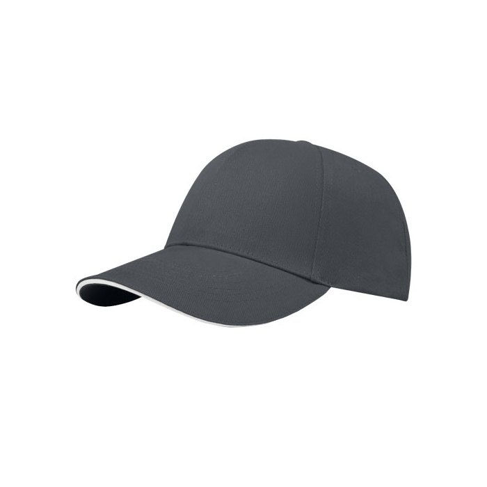 Casquette sandwich à 6 panneaux recyclée