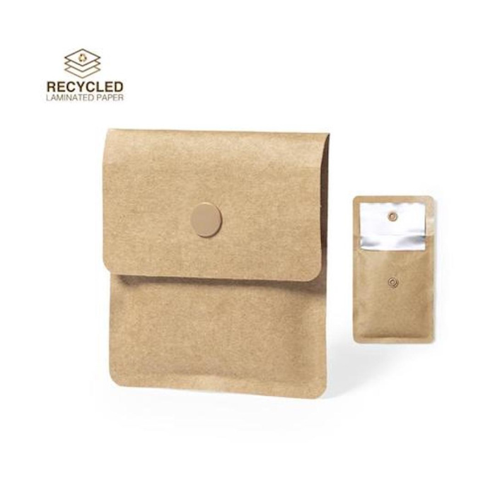 Cendrier de poche en Papier Recyclé personnalisé