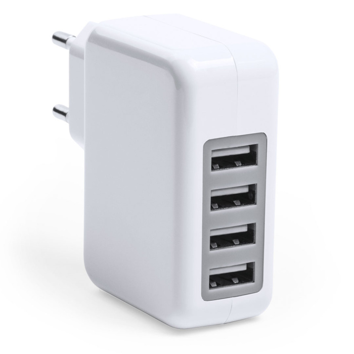 Chargeur secteur publicitaire USB