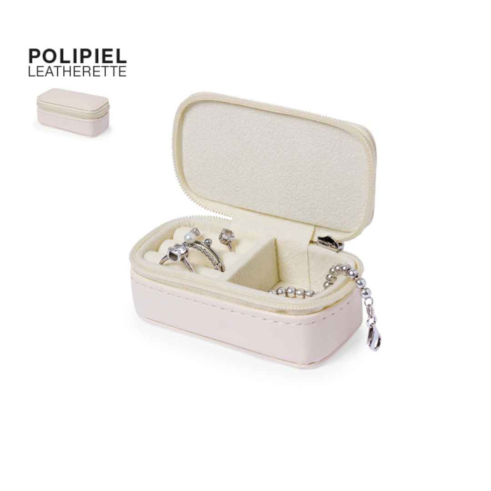 Coffret à bijoux en éco-cuir