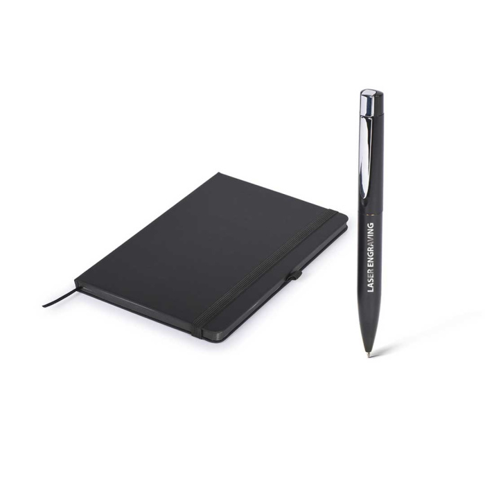 Coffret cadeau avec stylo USB et carnet de notes