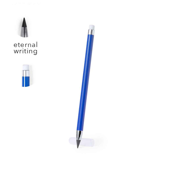 Crayon éternel avec corps coloré et embout gomme