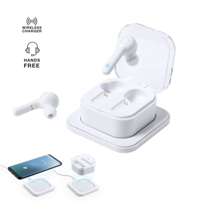 Écouteurs chargeur personnalisés wireless