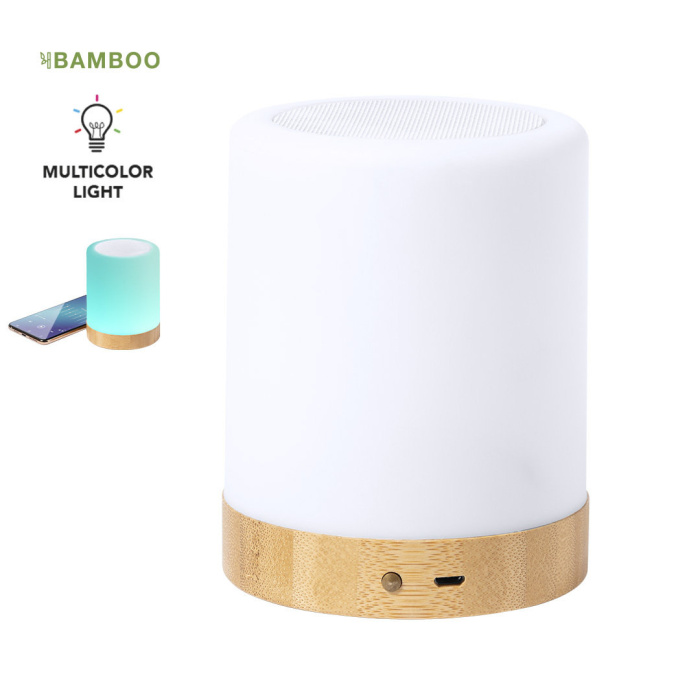 Enceinte lumineuse personnalisable