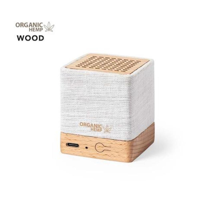 Enceinte personnalisable en Chanvre Organique et Bois