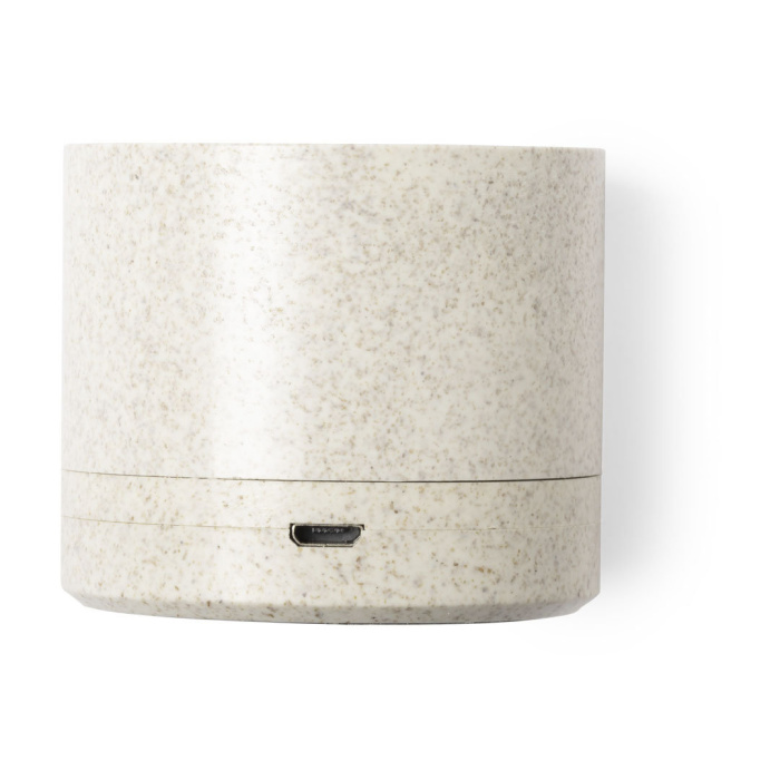 Enceinte en paille de blé éco