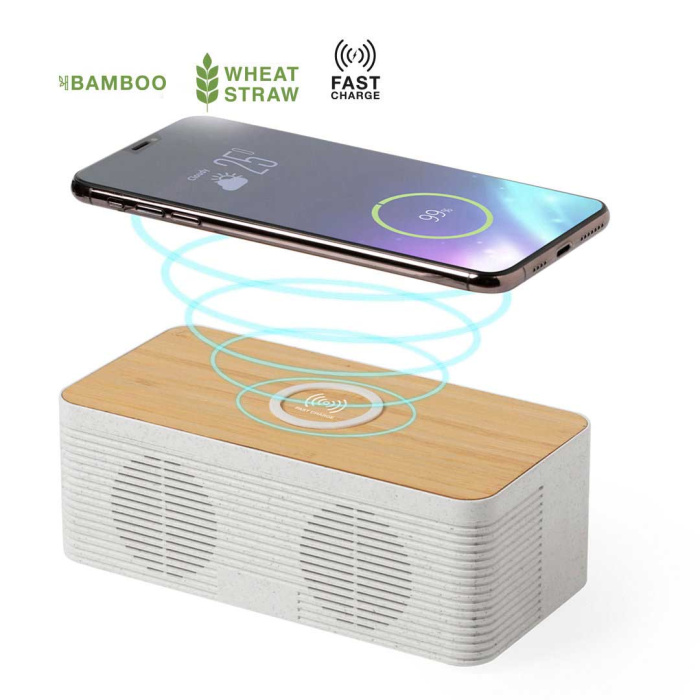 Enceinte éco-rechargeable