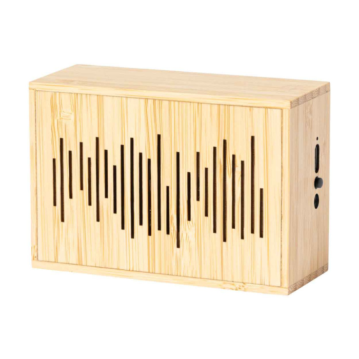 Enceinte publicitaire avec chargeur solaire