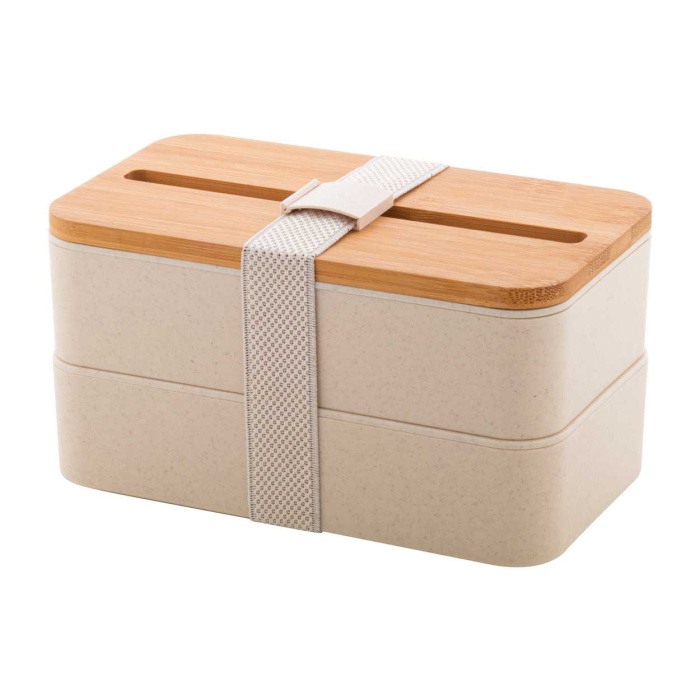 Lunch box avec support smartphone