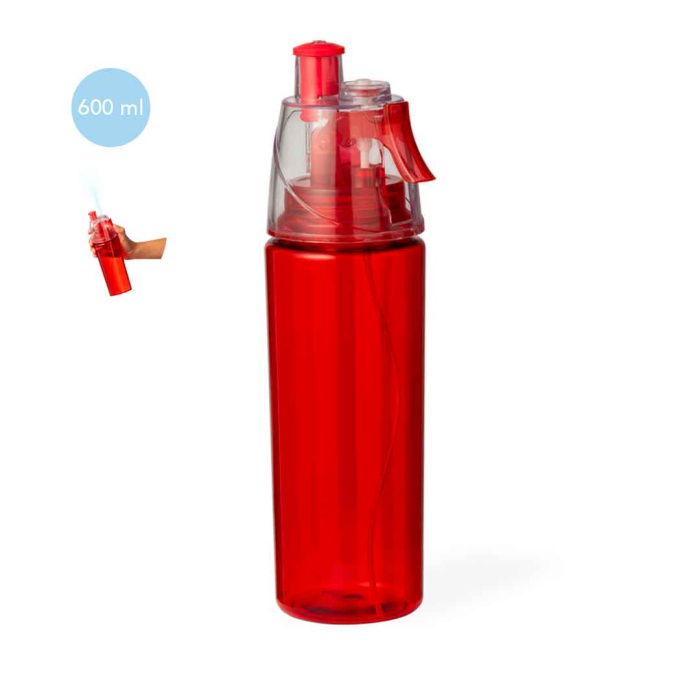 Gourde avec vaporisateur 600ml