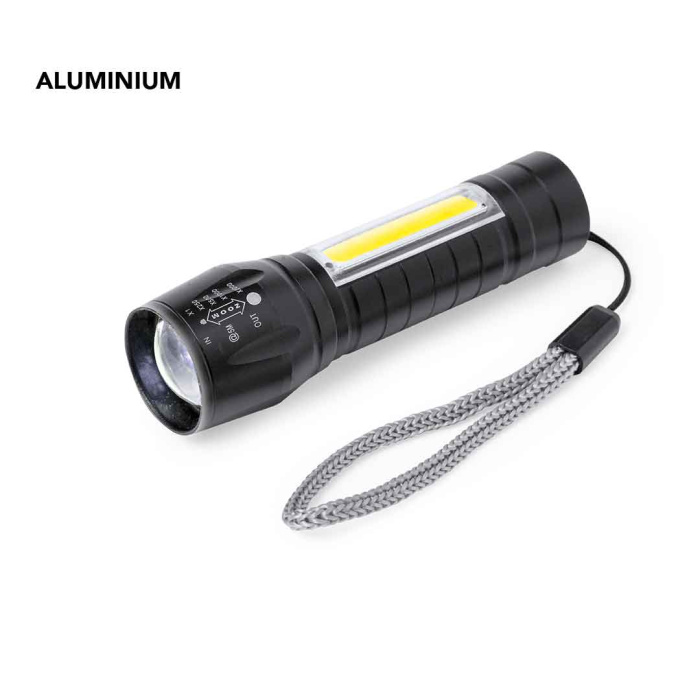 Lampe de poche recyclable en aluminium