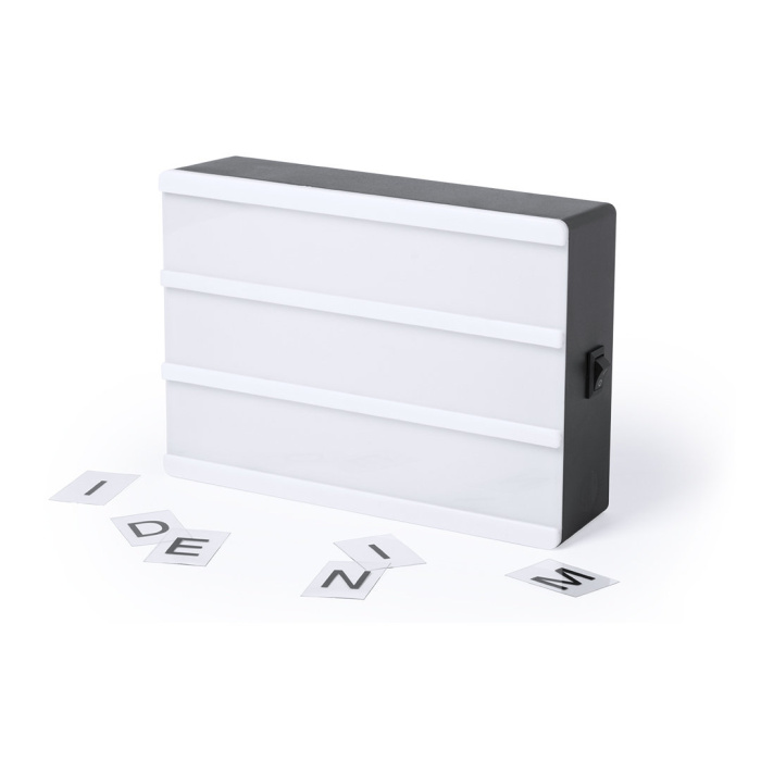 Lightbox – Boîte lumineuse à messages