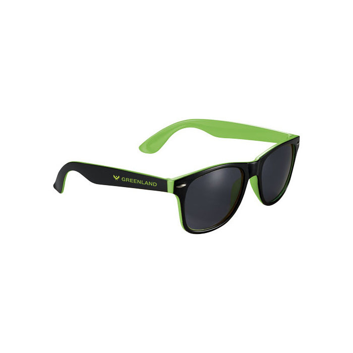 Lunettes de soleil personnalisées bicolores