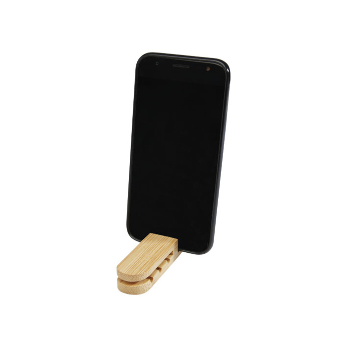 Organiseur de câbles personnalisable bambou