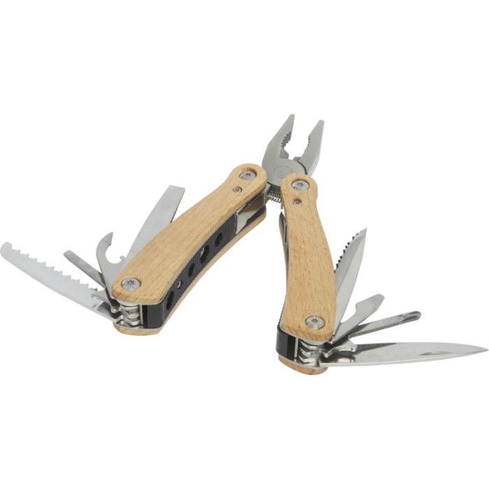 Outil 12 fonctions grande taille en bois