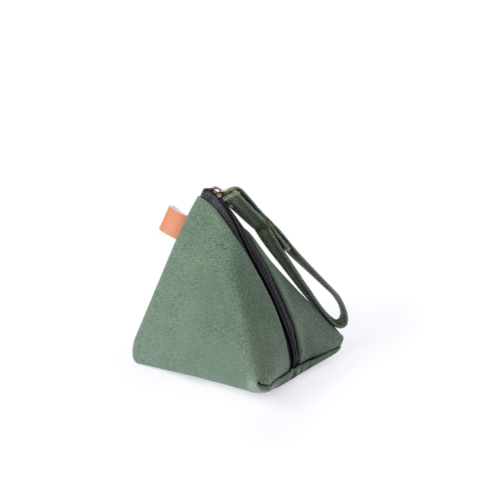 Petit sac pyramidal dans des tons naturels