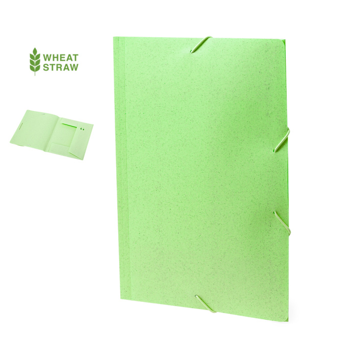 Porte-documents en fibre de blé