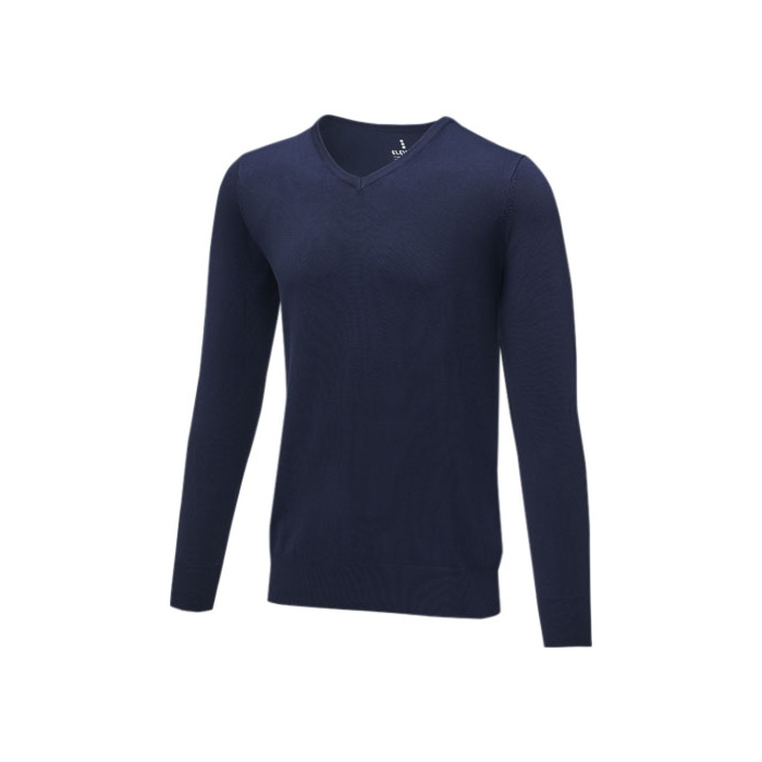 Pull publicitaire col en V pour homme