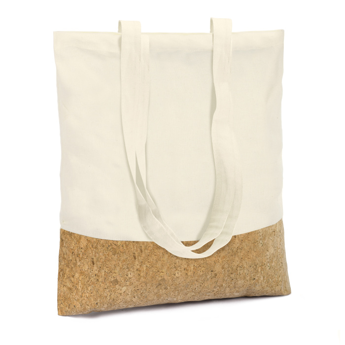 Tote bag en coton et liège personnalisable