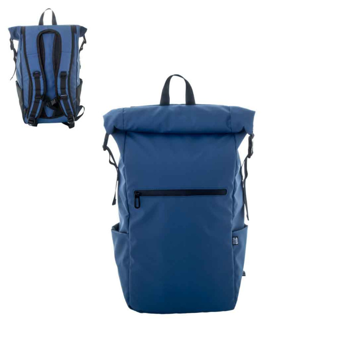 Sac à dos imperméable en RPET avec fermeture par enroulement