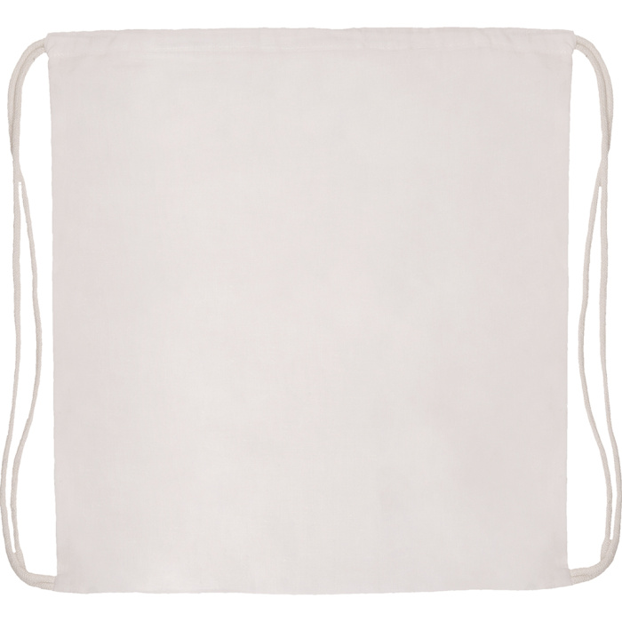 Sac à dos personnalisé en coton avec cordon
