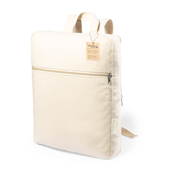 Cartable publicitaire en coton organique