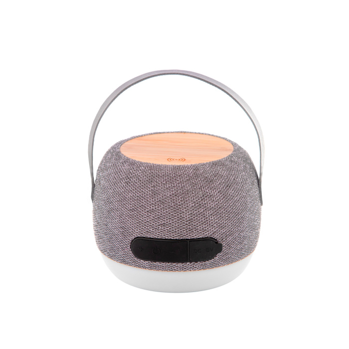 Enceinte en ABS recyclé et tissu RPET personnalisable